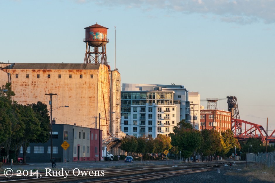 Downtown Development off Naito Parkway