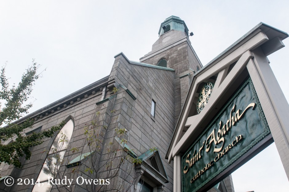 St. Agatha Church Portland Photograph