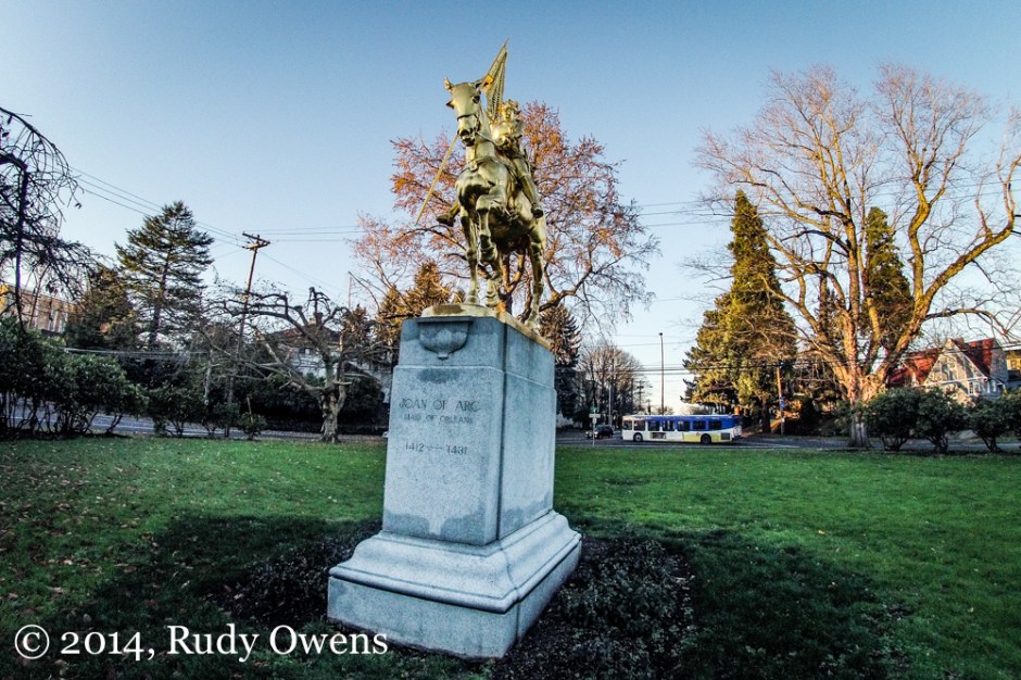 Joan of Arc Statue Portland Photograph