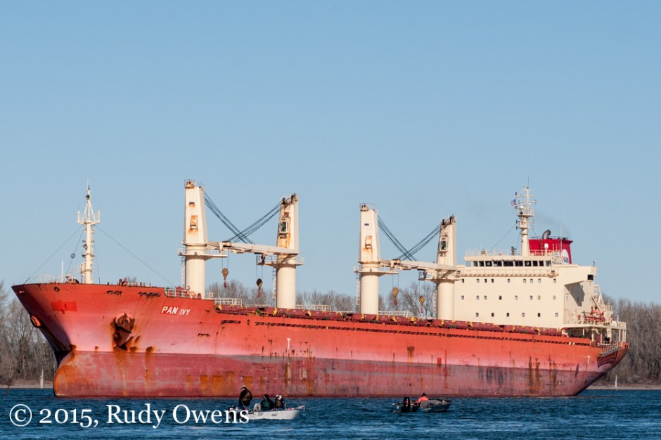 Cargo Ship Columbia River Photo