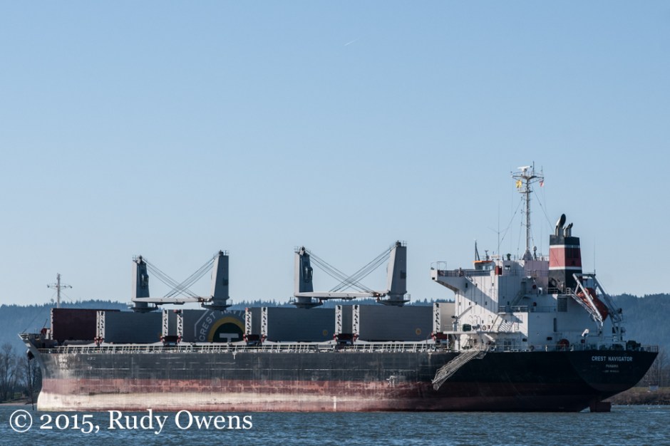 Cargo Ship Photo Columbia River