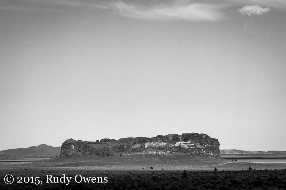 ort Rock State Natural Area from a Distance