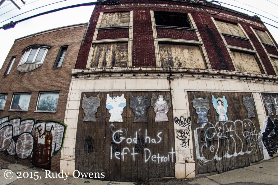 Abandoned buildings on Jefferson