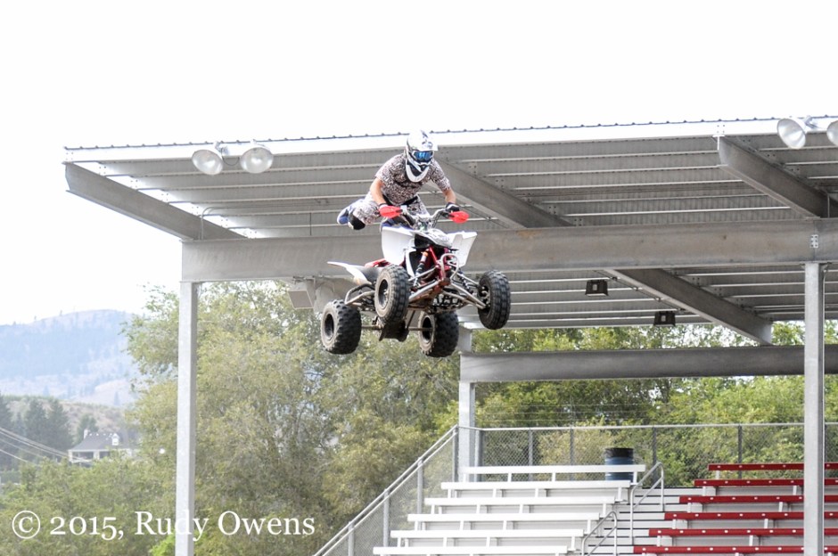Omak Stampede jump photo