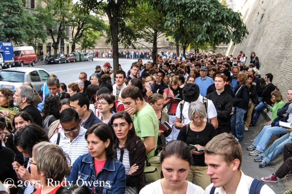 Vatican City Tourists