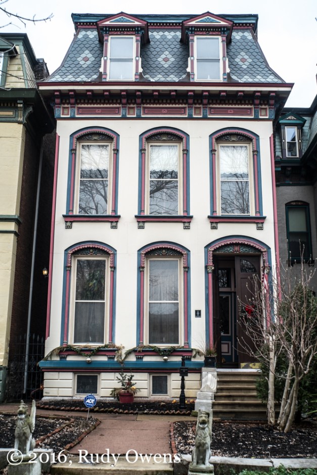 Lafayette Square Row Home in Winter
