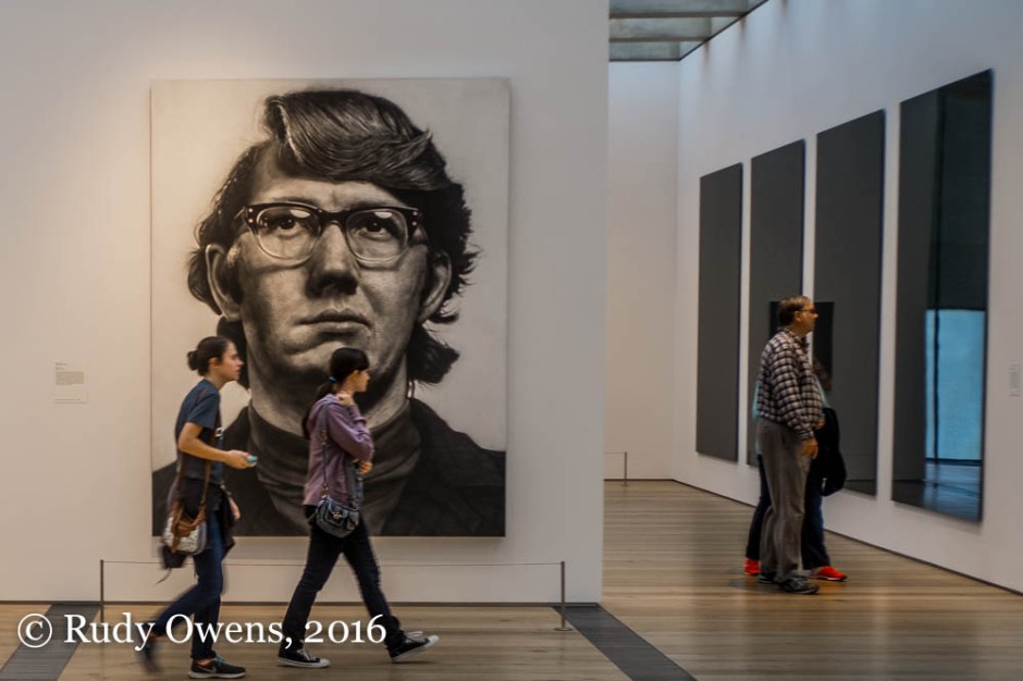 Chuck Close painting